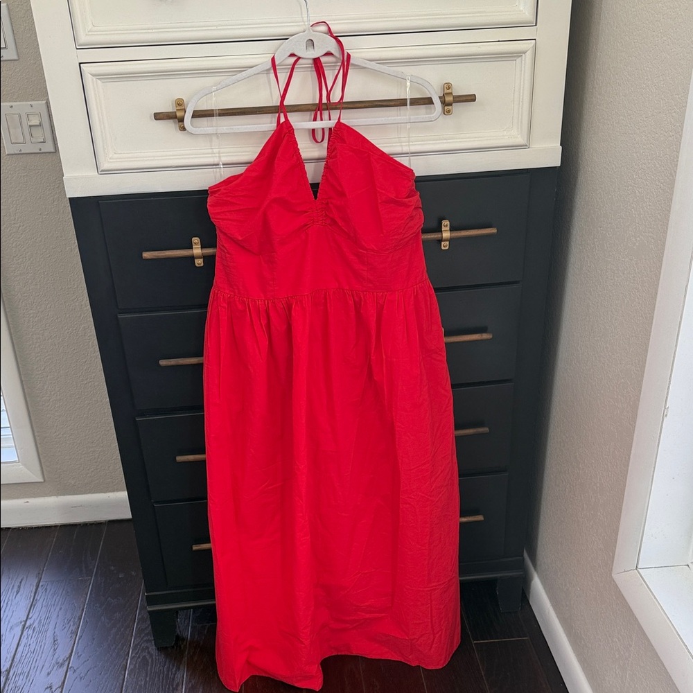 Universal Thread Red Smocked Top